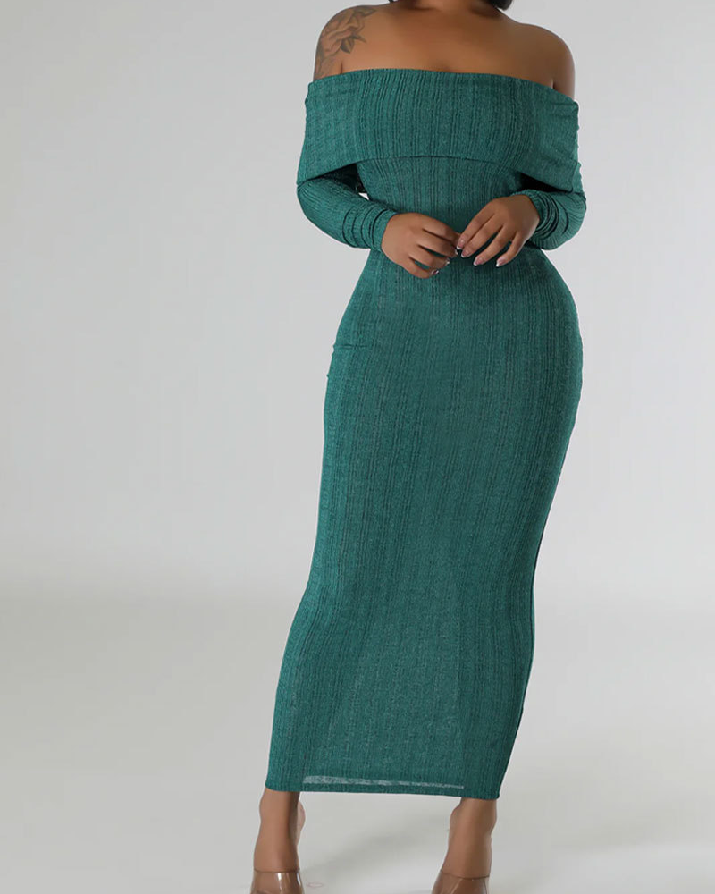 Slim Fit Hip Dress