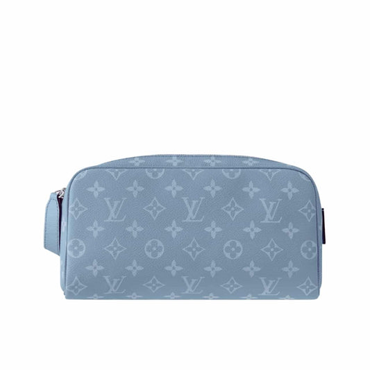 LOUIS VUITTON DOPP KIT MONOGRAM SKY BLUE 28CM