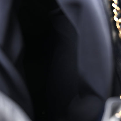 Lambskin Quilted Large In Seoul Backpack Navy