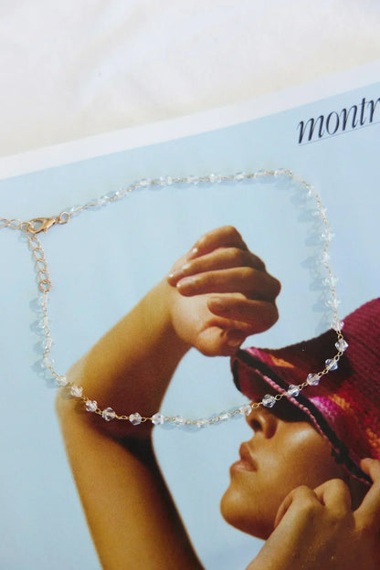 Angelic Melody Choker Necklace Gold