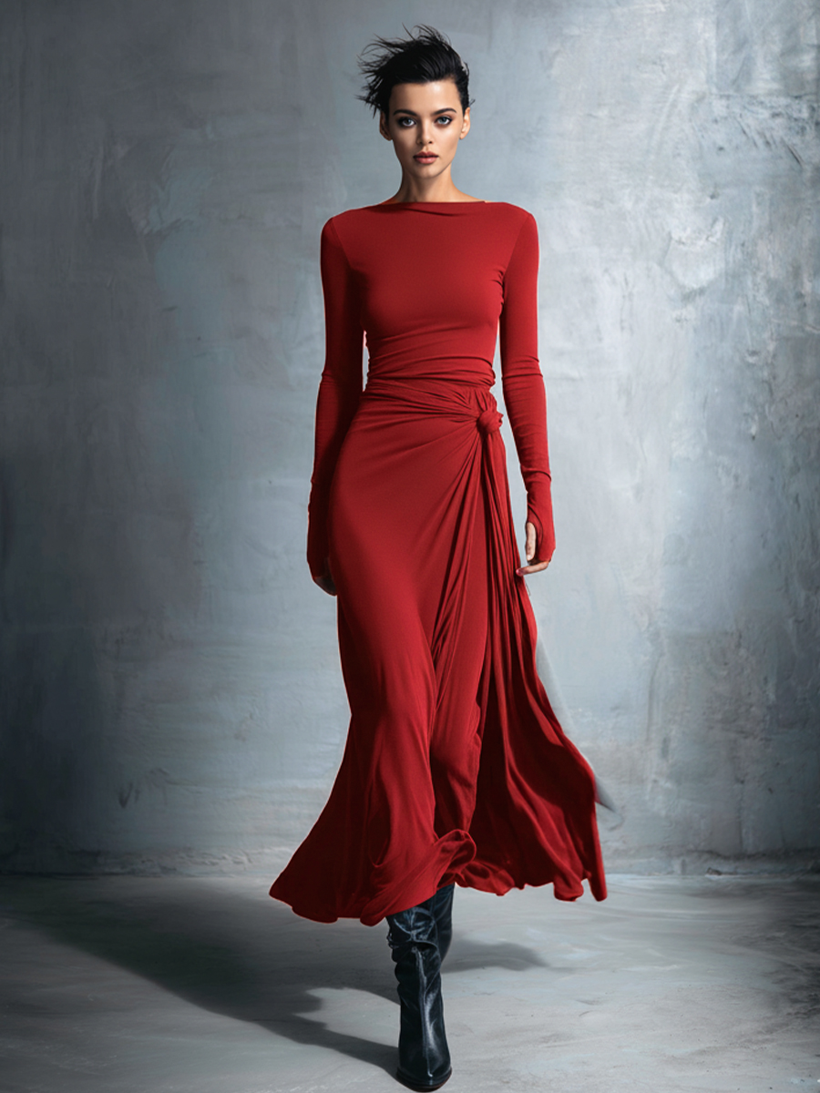 Serenity™ | Wrap Maxi Dress