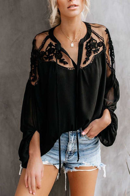 Camisa informal de gasa