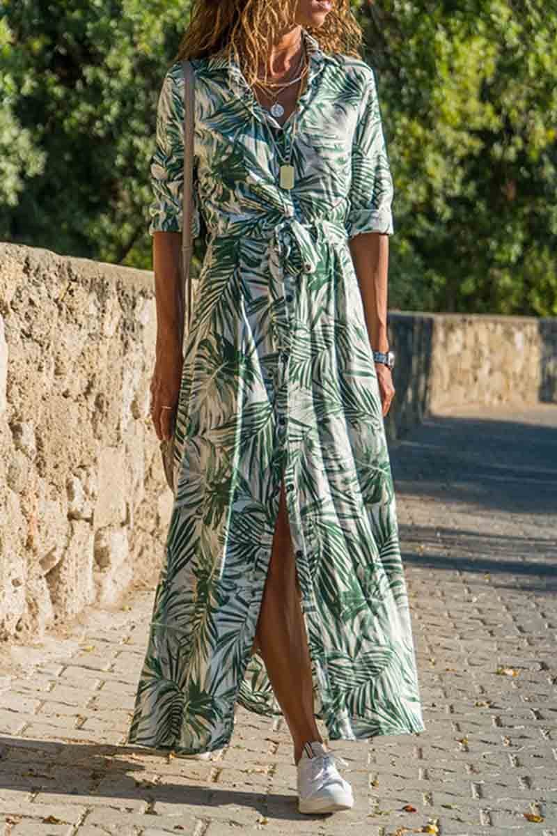 Vestido camisero de gasa (3 colores)