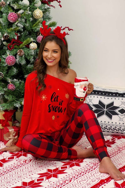 Pijamas casuales navideños