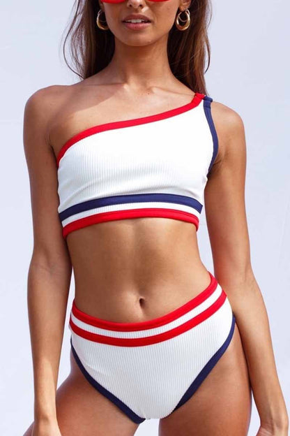 Solid Color Swimsuit
