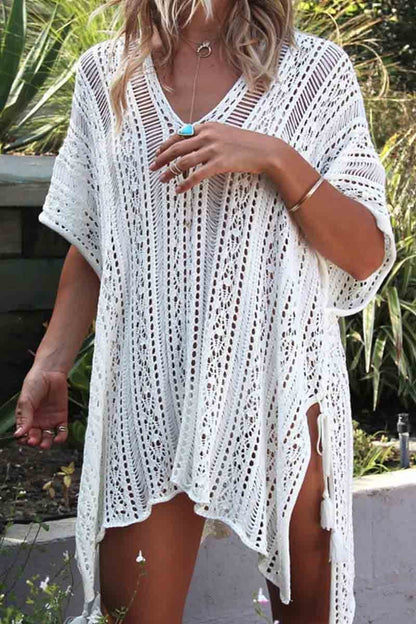 Traje de baño de punto hueco con protección solar (4 colores)