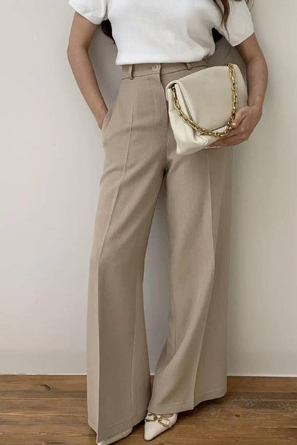 Pantalones cortos casuales con bloques de color para mujer