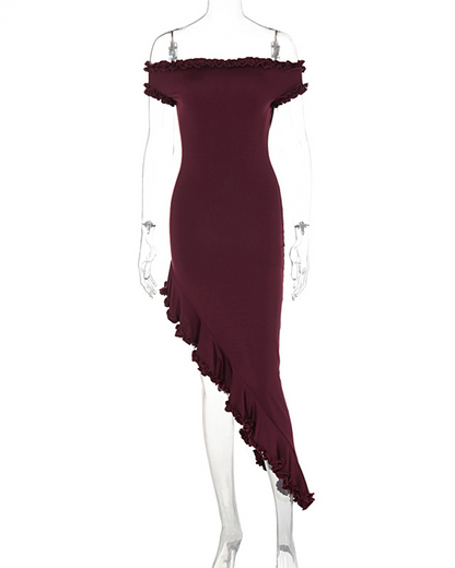 An Irregular Lace Dress
