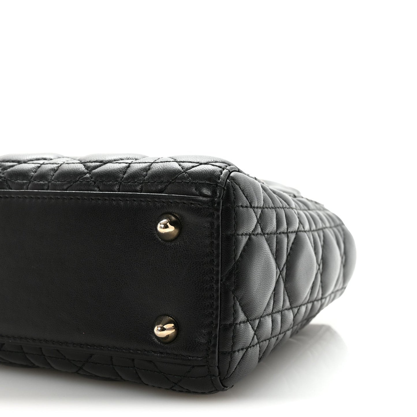 Lambskin Cannage Small My ABCDior Lady Dior Black