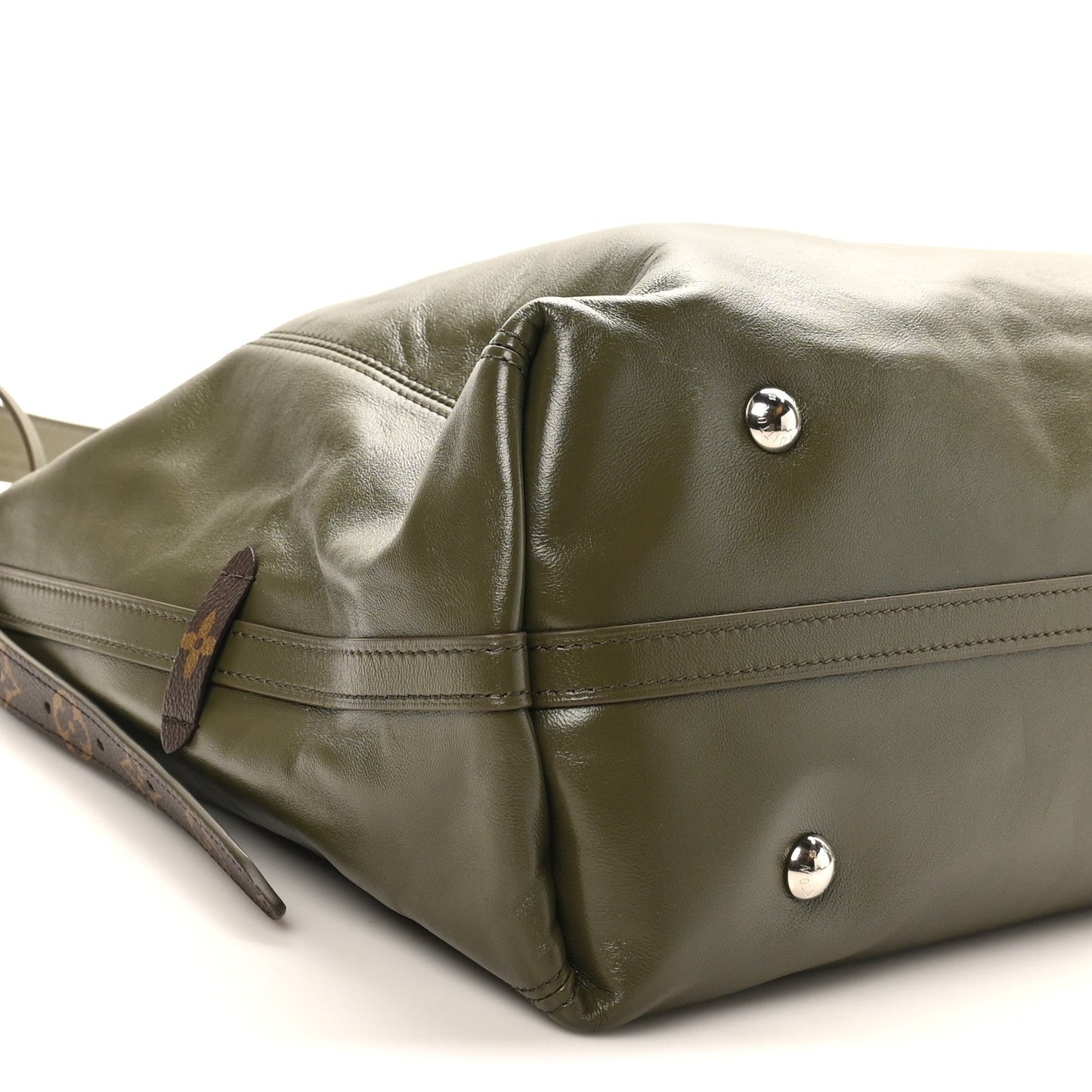 Lambskin CarryAll Vibe MM Dark Kaki