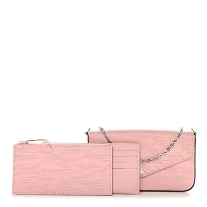 Epi Pochette Felicie Rose Ballerine