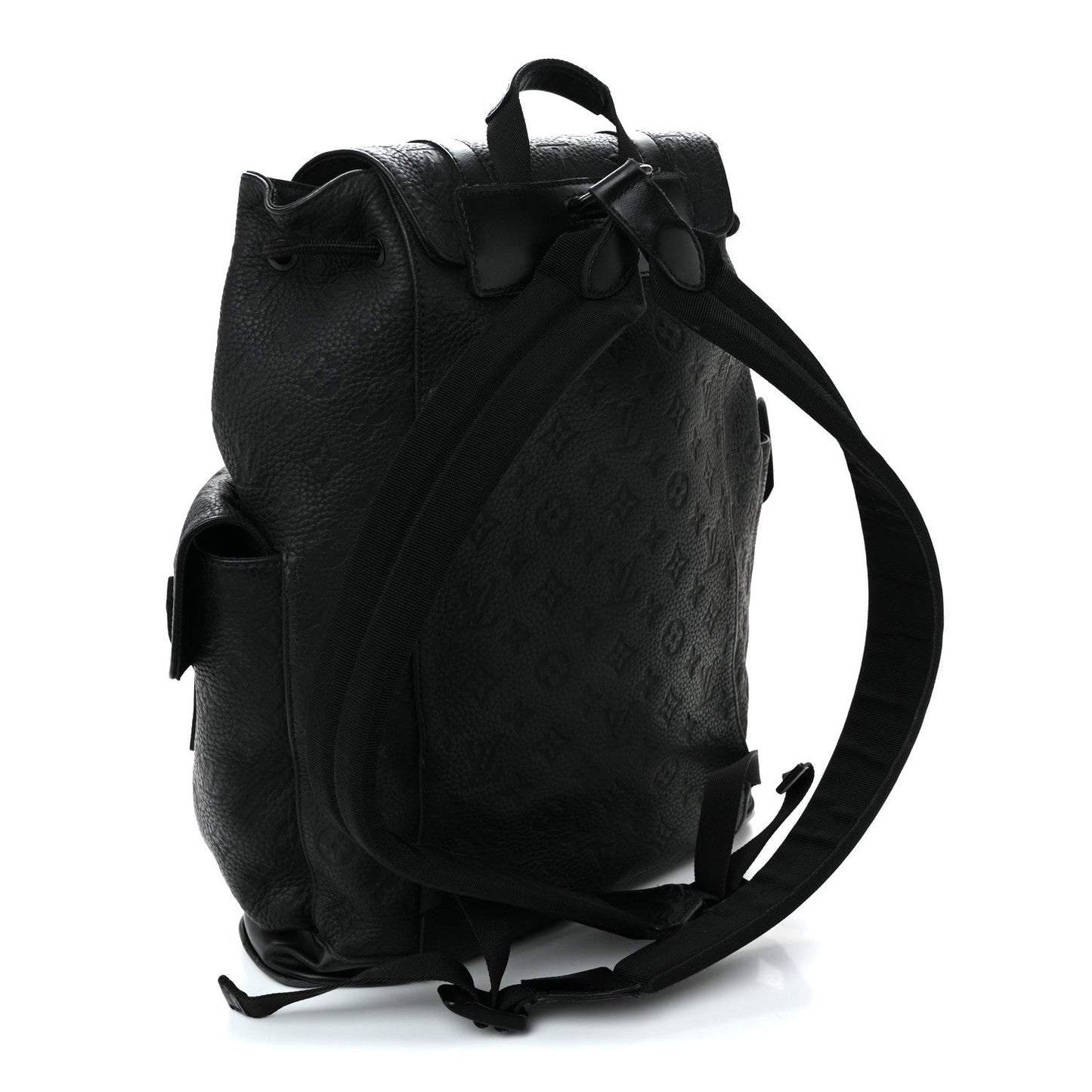 Taurillon Monogram Christopher PM Backpack Black