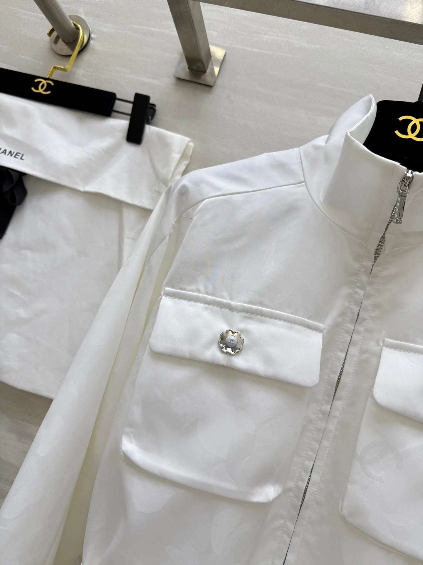 CHANEL 25S STAND COLLAR JACKET STYLE 177