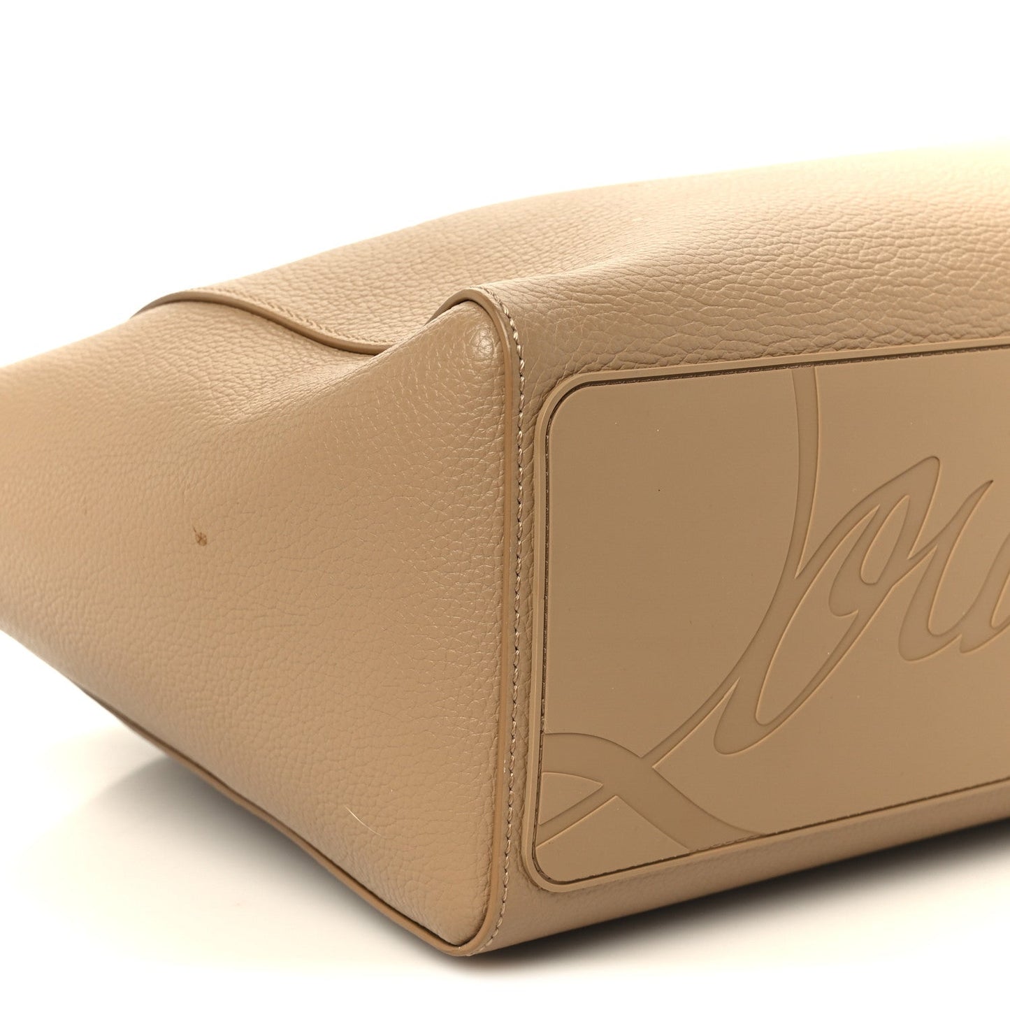 Grained Calfskin Small Cabata Soft Tote Lionne