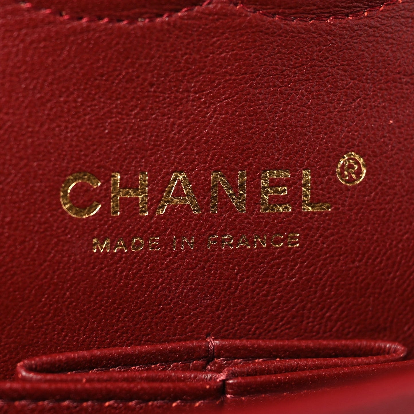 Caviar Quilted Medium Double Flap Red