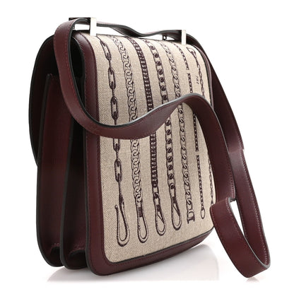 Toile De Camp Swift Dechainee Constance 24 Ficelle Bordeaux