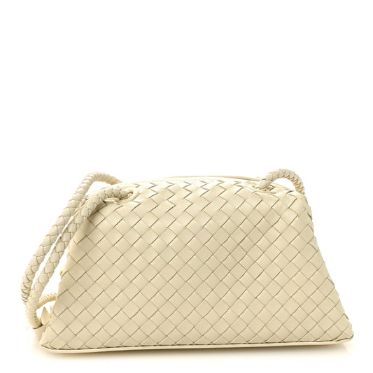Nappa Intrecciato Tokyo Top Handle Bag Sea Salt