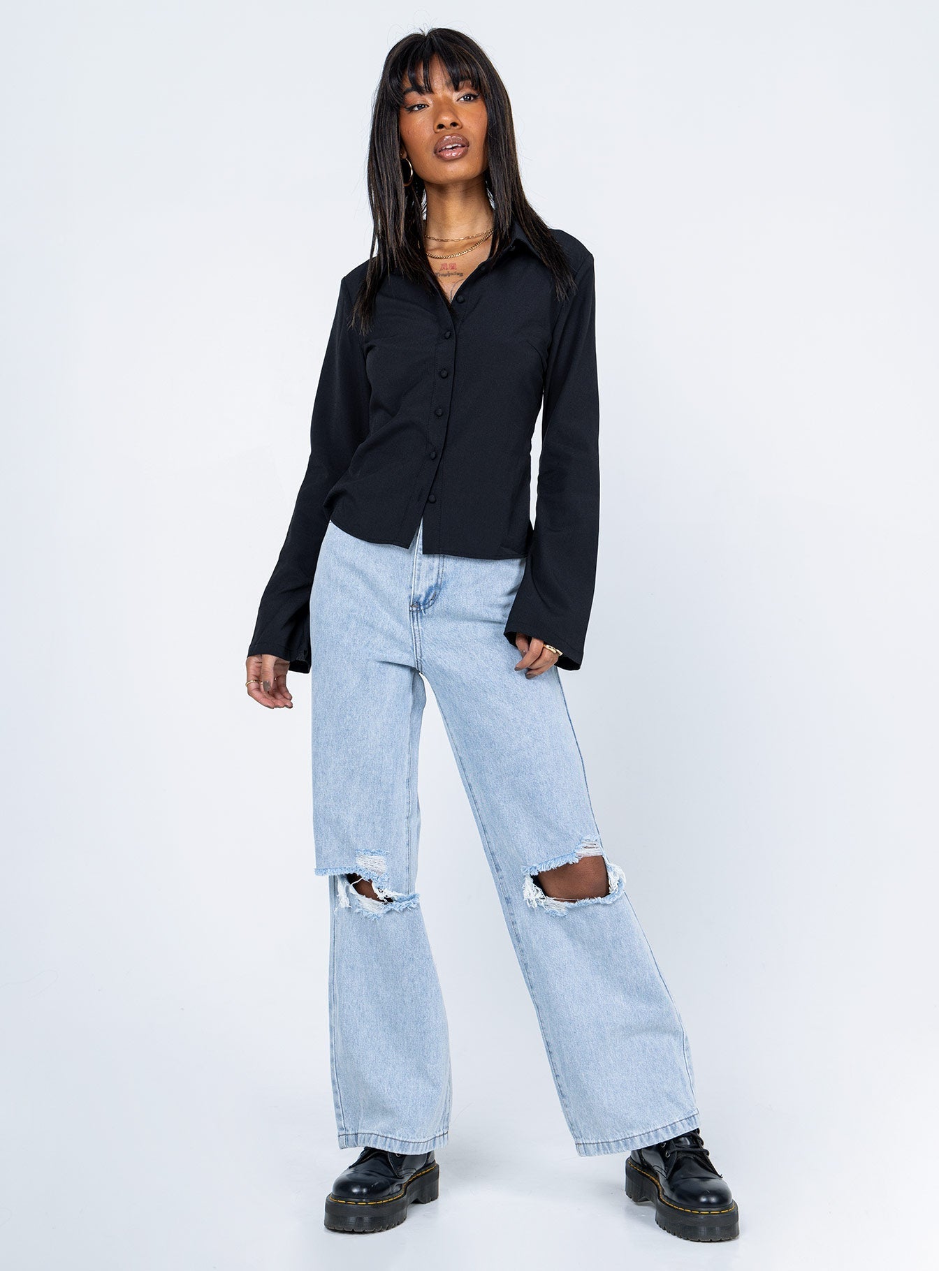 Anni Shirt Black