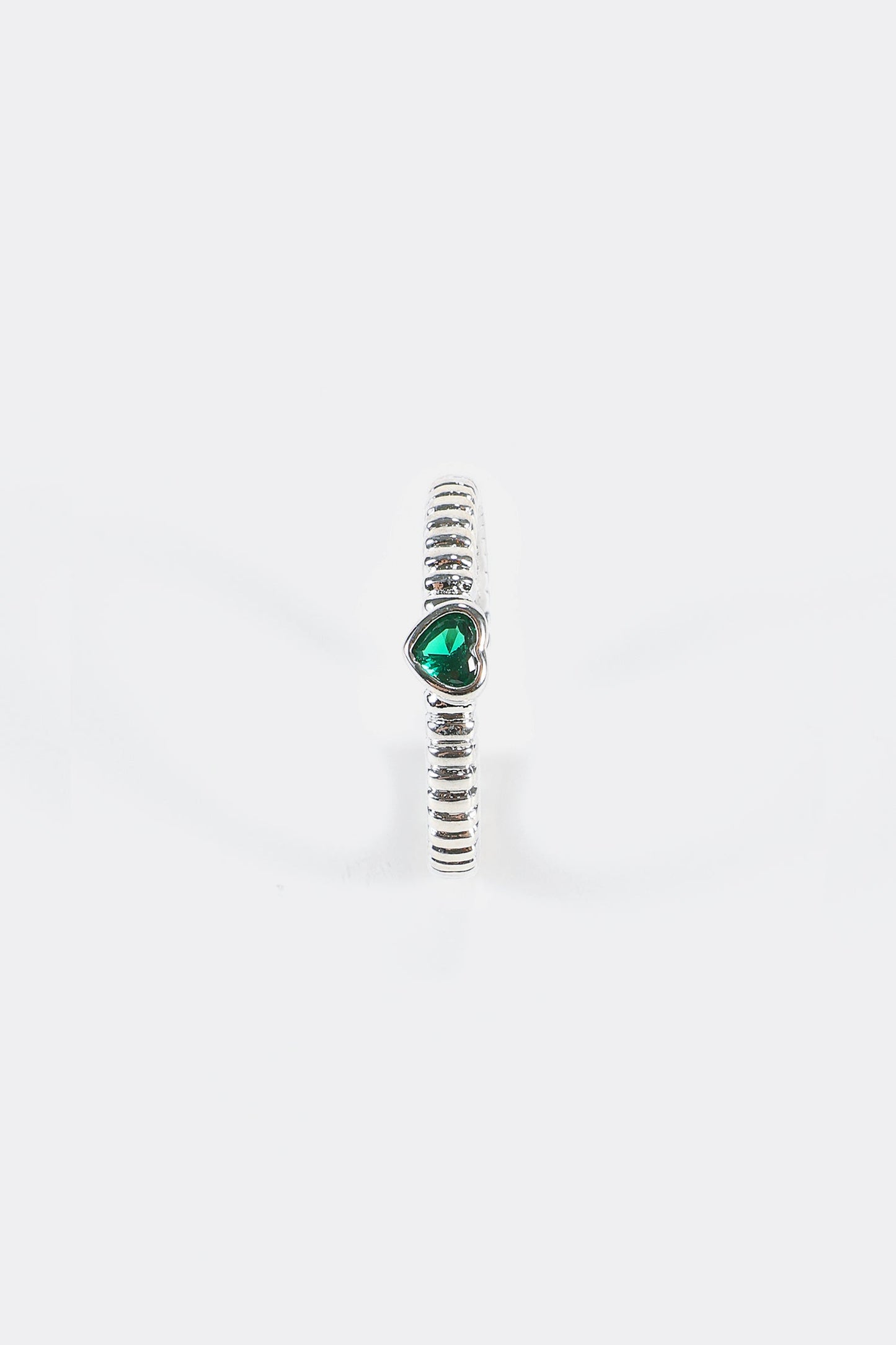 Anillo de aceite con forma de corazón 