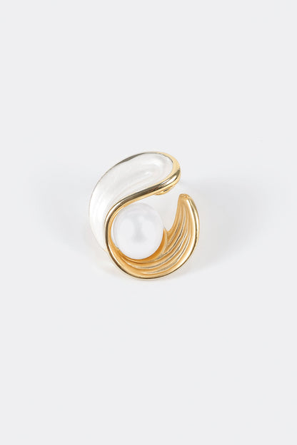 Faux Pearls Stud Earrings