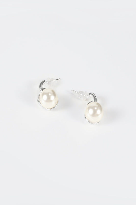Pearl Top Handle Clutch