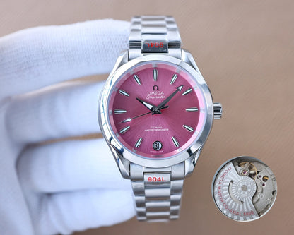 Omega Seamaster 34mm Silver Strap