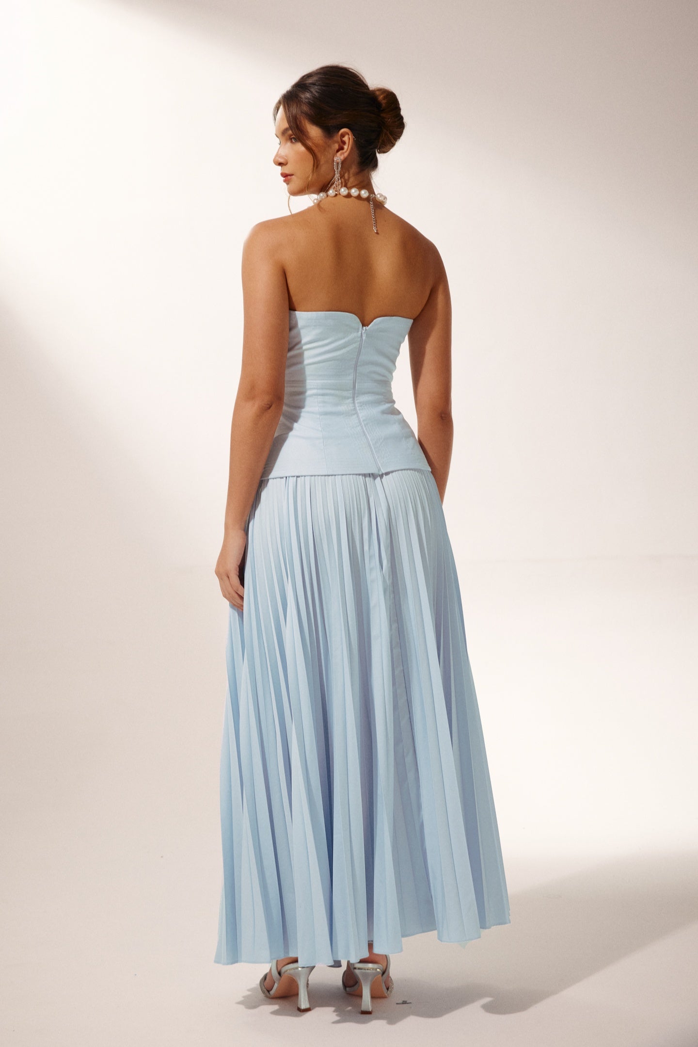 Beatrice Cut-out Pleated Set