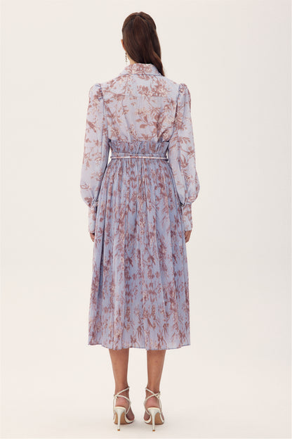 Conjunto de falda plisada con estampado floral Judith 
