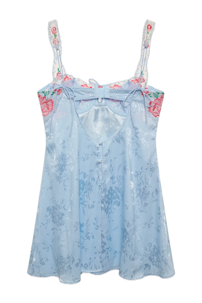 Vintage Rose Eyelet Slip