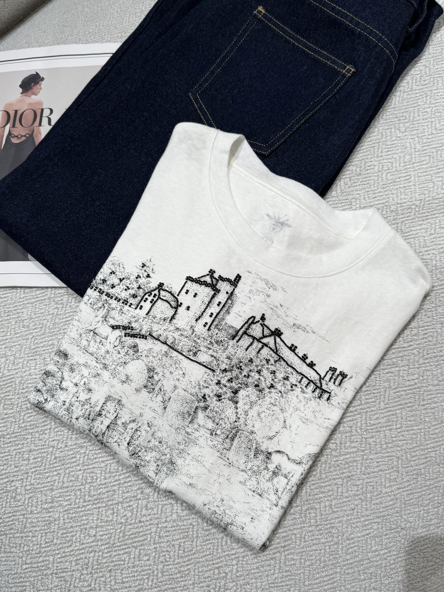Dior 25C T-shirt White 228230