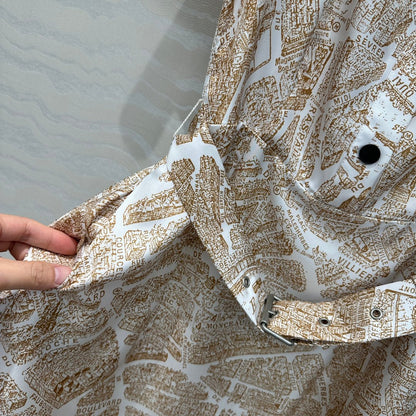 CD Dress Light Brown Silk
