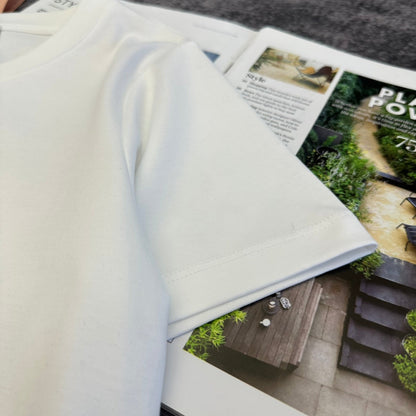 Miu SS26 Short-Sleeve T-Shirt Cotton 350689
