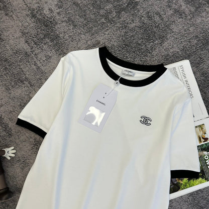 CC SS26 CC Logo Ringer T-shirt Cotton 350539
