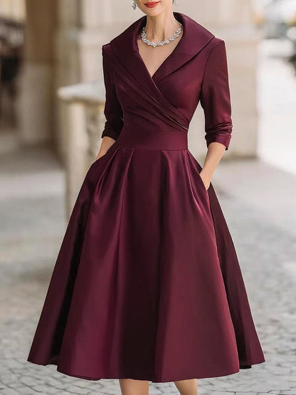 Reece™ | Elegant Midi Dress