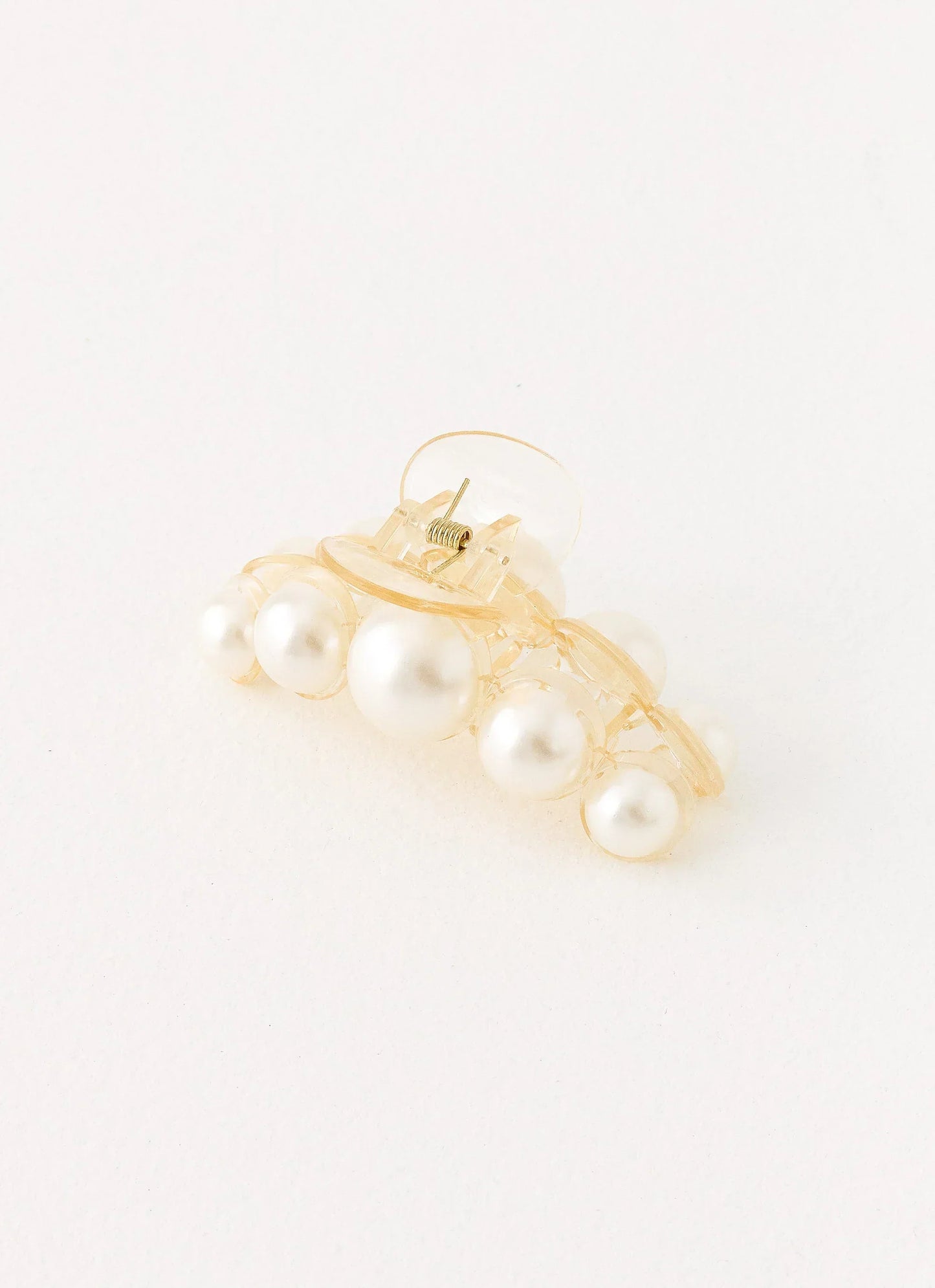 Oyster Club Claw Clip - Pearl