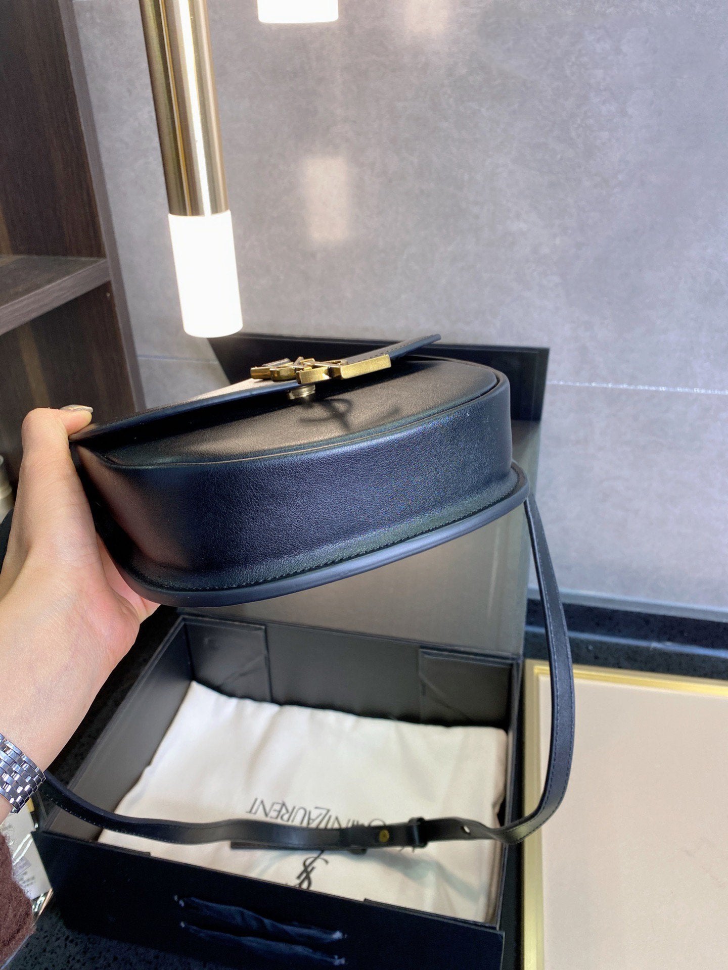 Saint Laurent Women’s Kaia Small Satchel In Smooth Leather