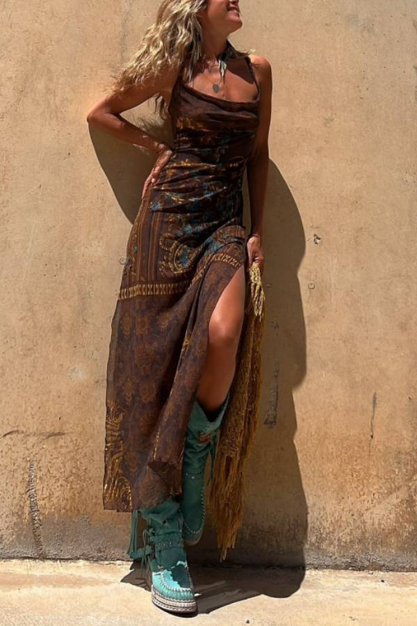 Vestido largo Sunset Sienna