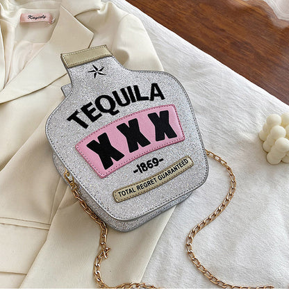 Bolso bandolera con letras bordadas de moda (3 colores)