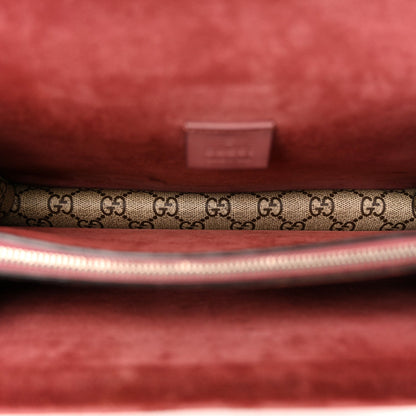 GG Supreme Monogram Blooms Small Dionysus Shoulder Bag Beige Multicolor Dry Rose