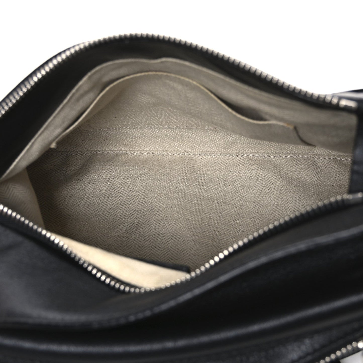 Calfskin Small Puzzle Bag Black