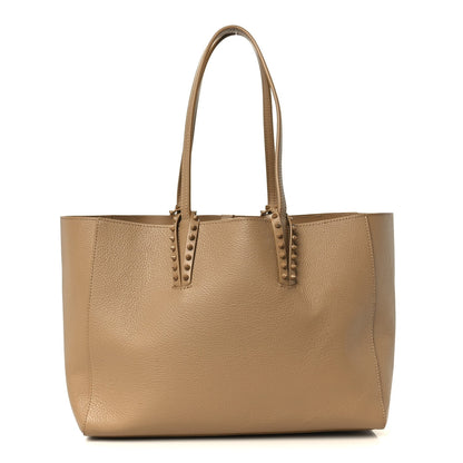 Grained Calfskin Small Cabata Soft Tote Lionne