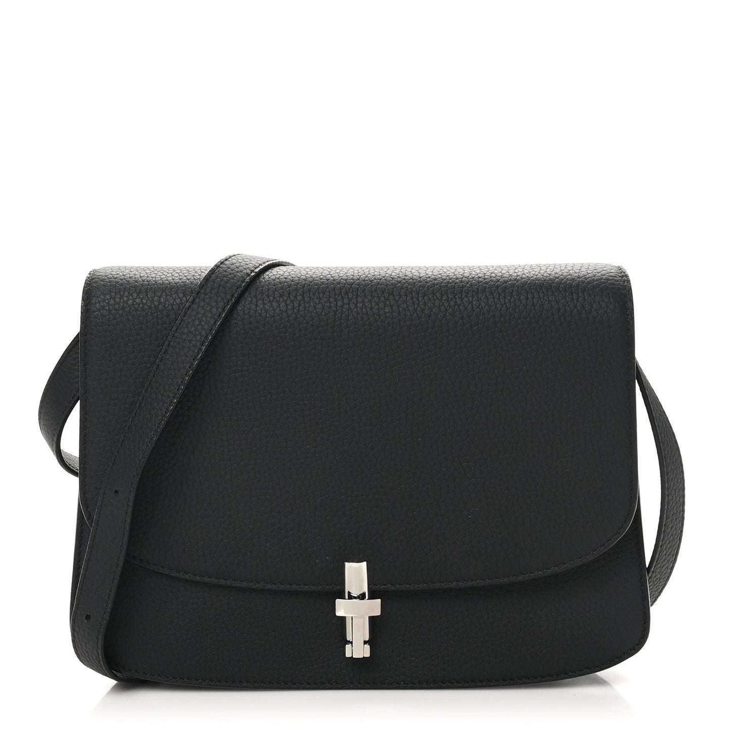 Grained Calfskin The Sofia 10 Crossbody Black