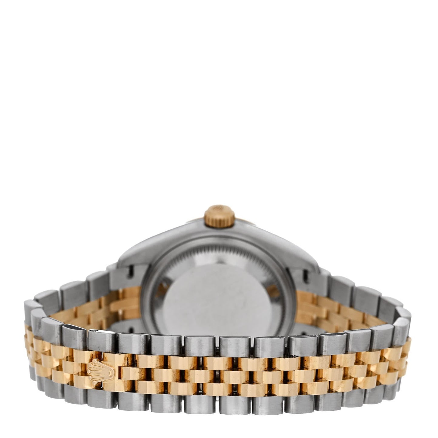 Stainless Steel 18K Yellow Gold 28mm Oyster Perpetual Datejust Watch Silver 279173