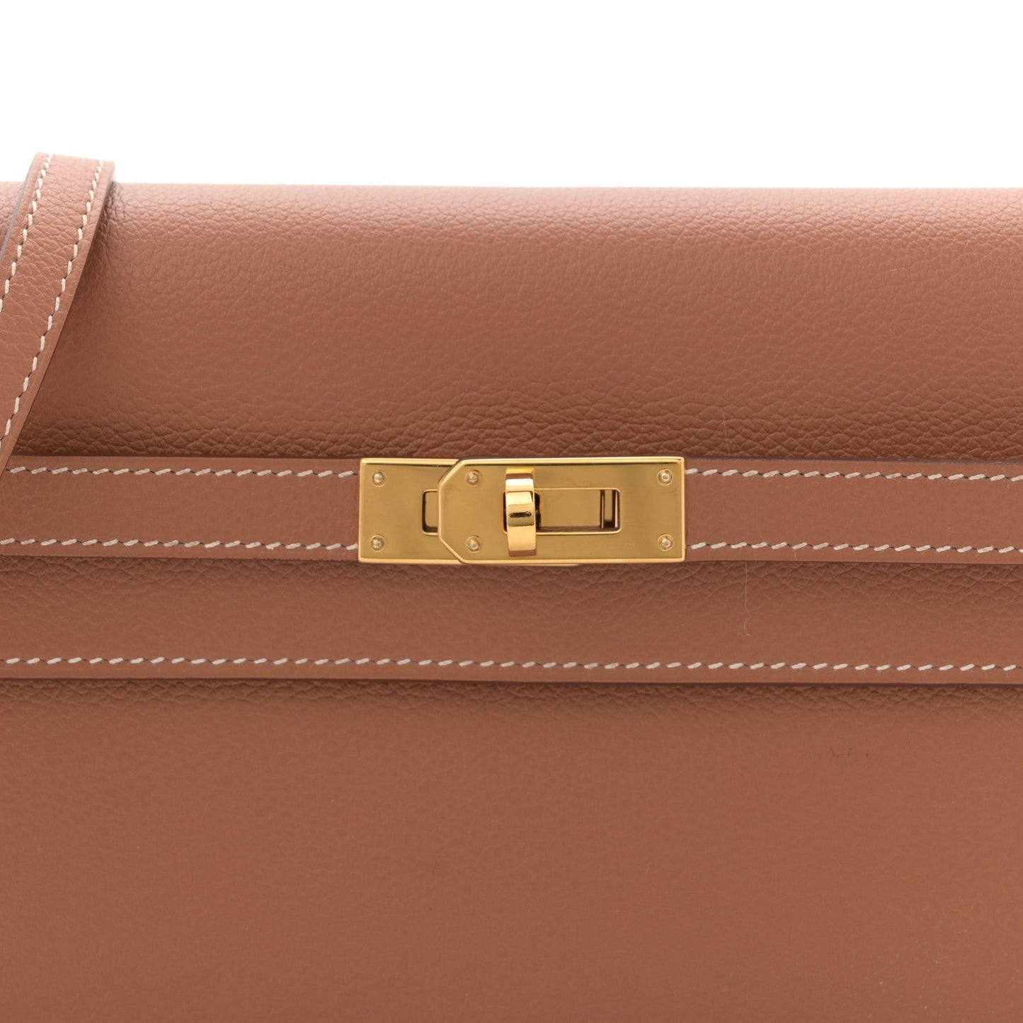 Evercolor Kelly Wallet To Go Gold