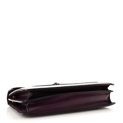 Calfskin Serpenti Forever Shoulder Bag Plum