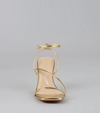 Afterparty RSVP Strappy Stiletto Heels