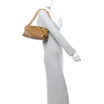 Calfskin The Pouch Chain Moutarde