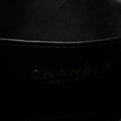 Caviar Quilted Small Chanel 25 Handbag Black