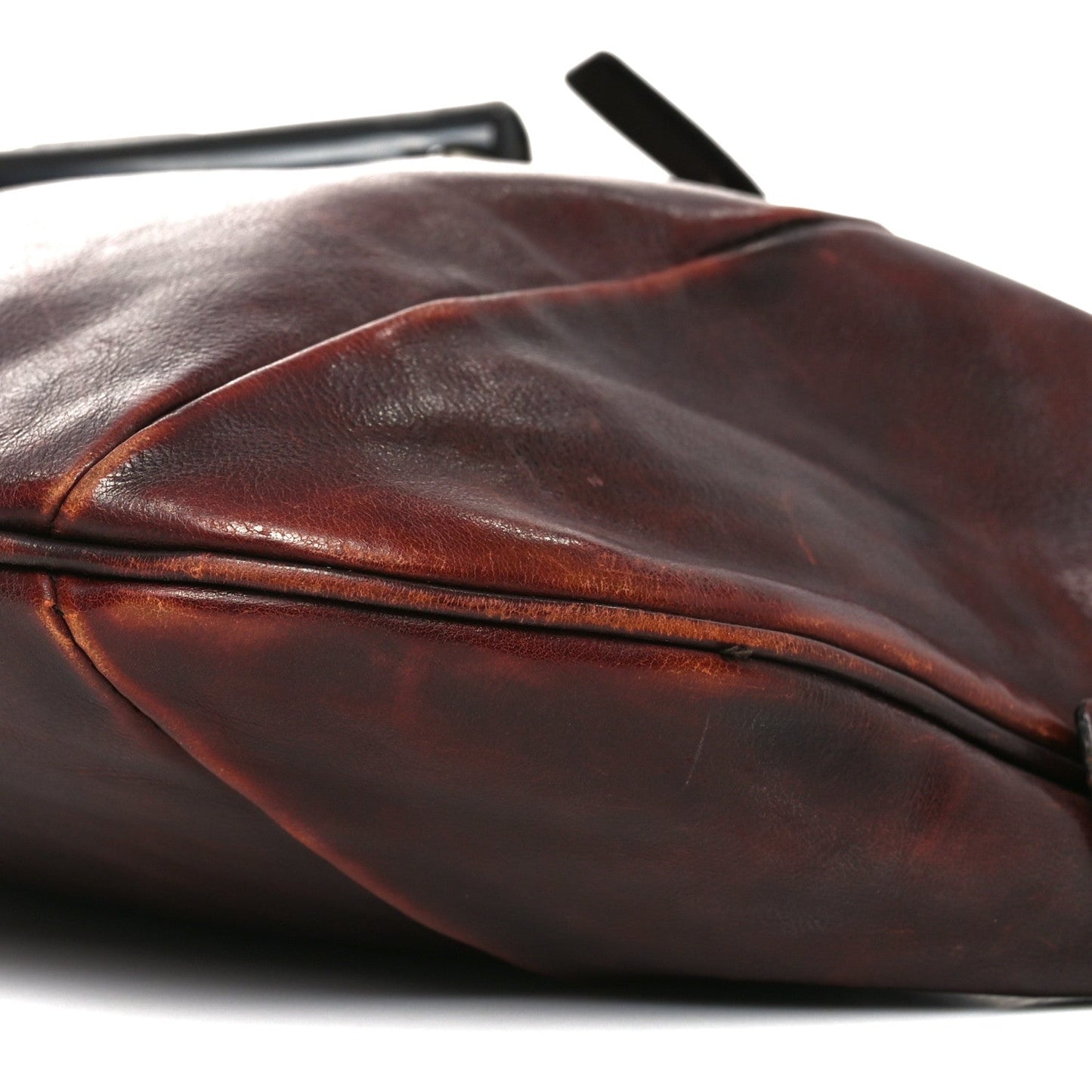 Buffalo Horn Shangri-La Mombasa Hobo Burgundy