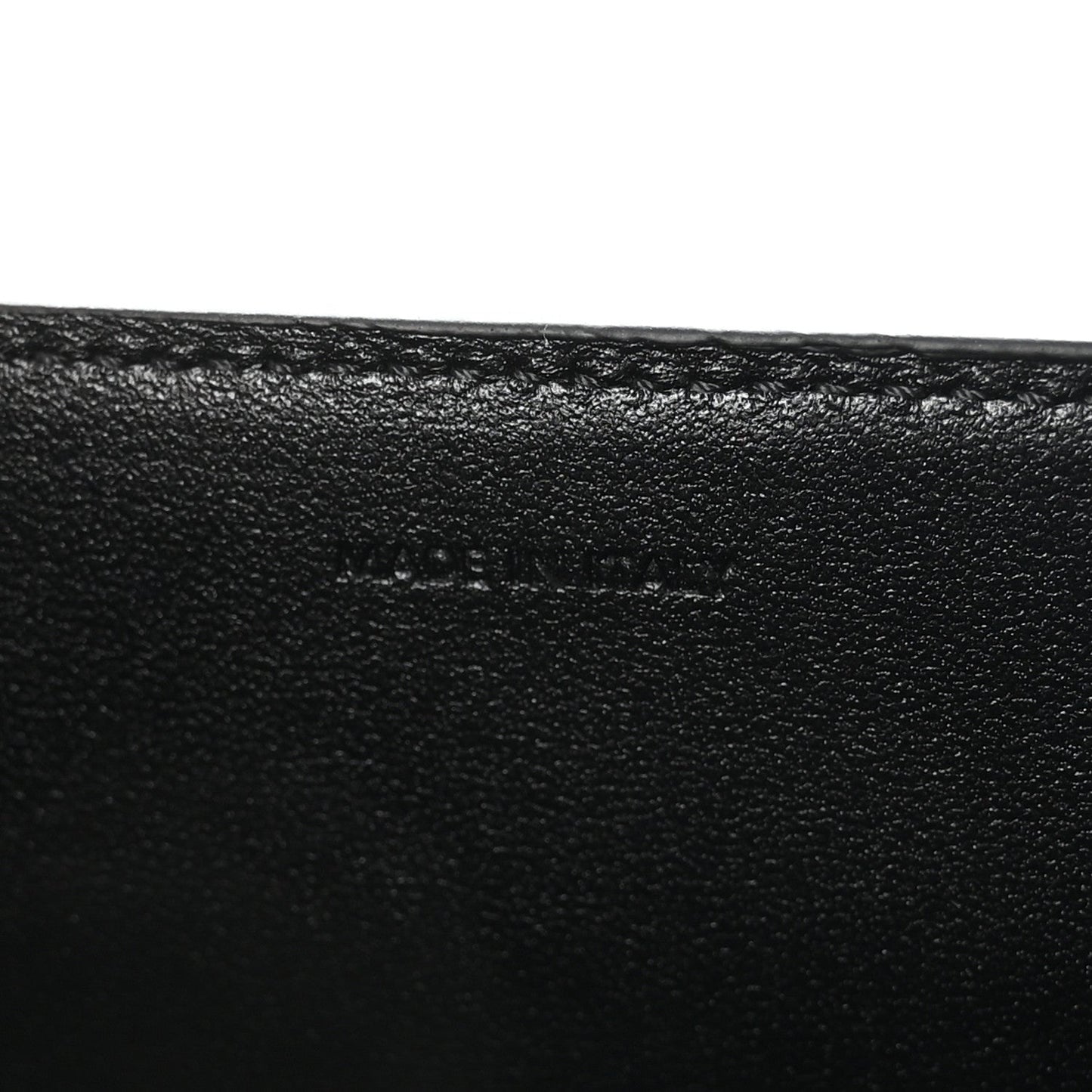 Smooth Calfskin Triomphe Small Louise Bag Black